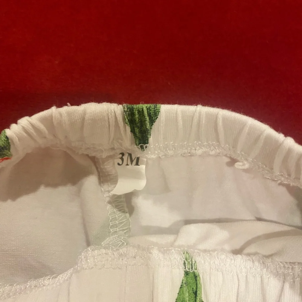 🎄😴Sugar Bee Blanks- Christmas Tree Pajamas-Size 3M